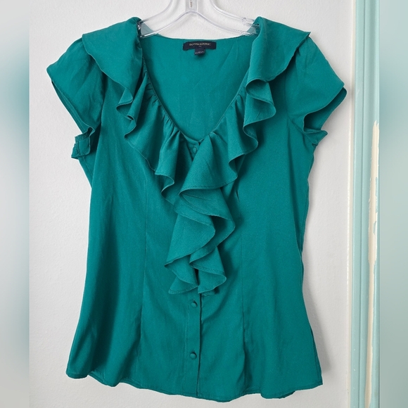 Banana Republic Ruffled Blouse size XS - Picture 4 of 8